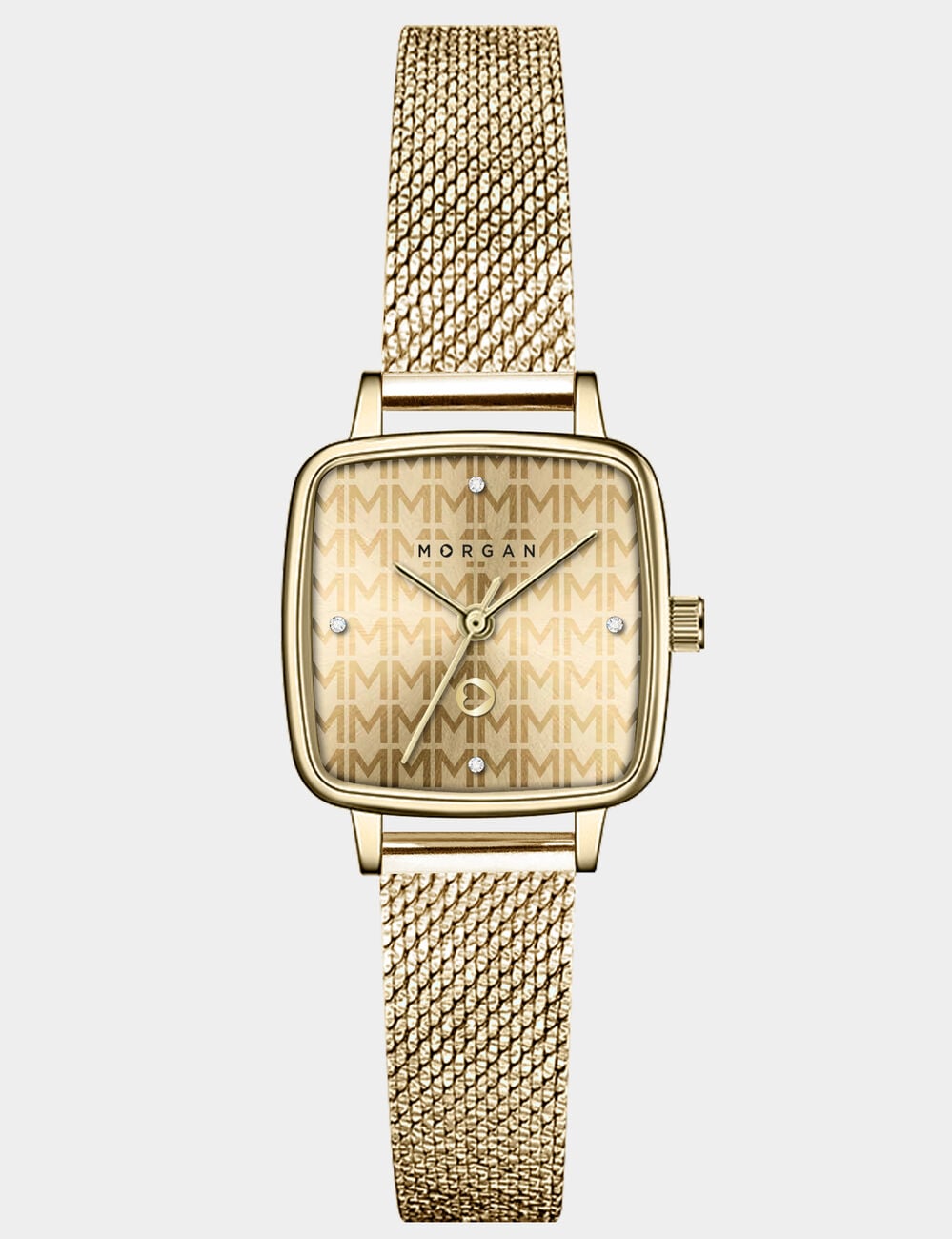 Montre jaune or femme