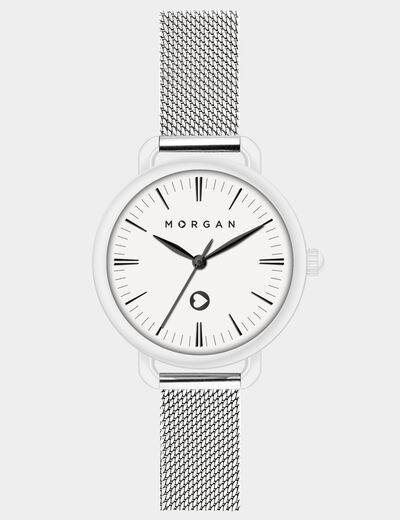 Montre blanc femme