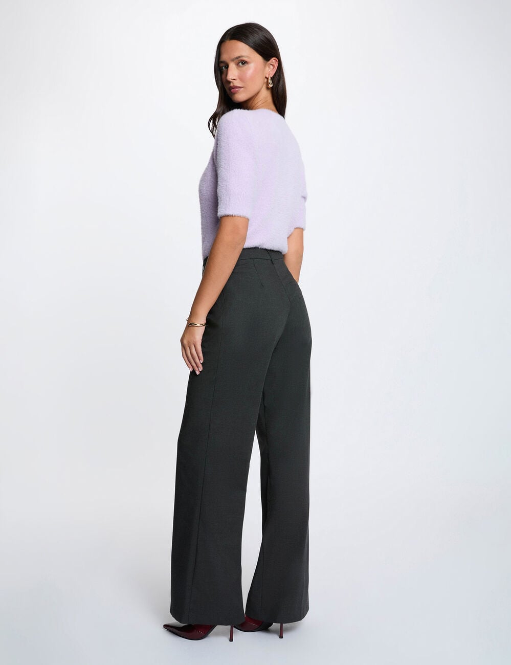 Pull manches courtes parme femme