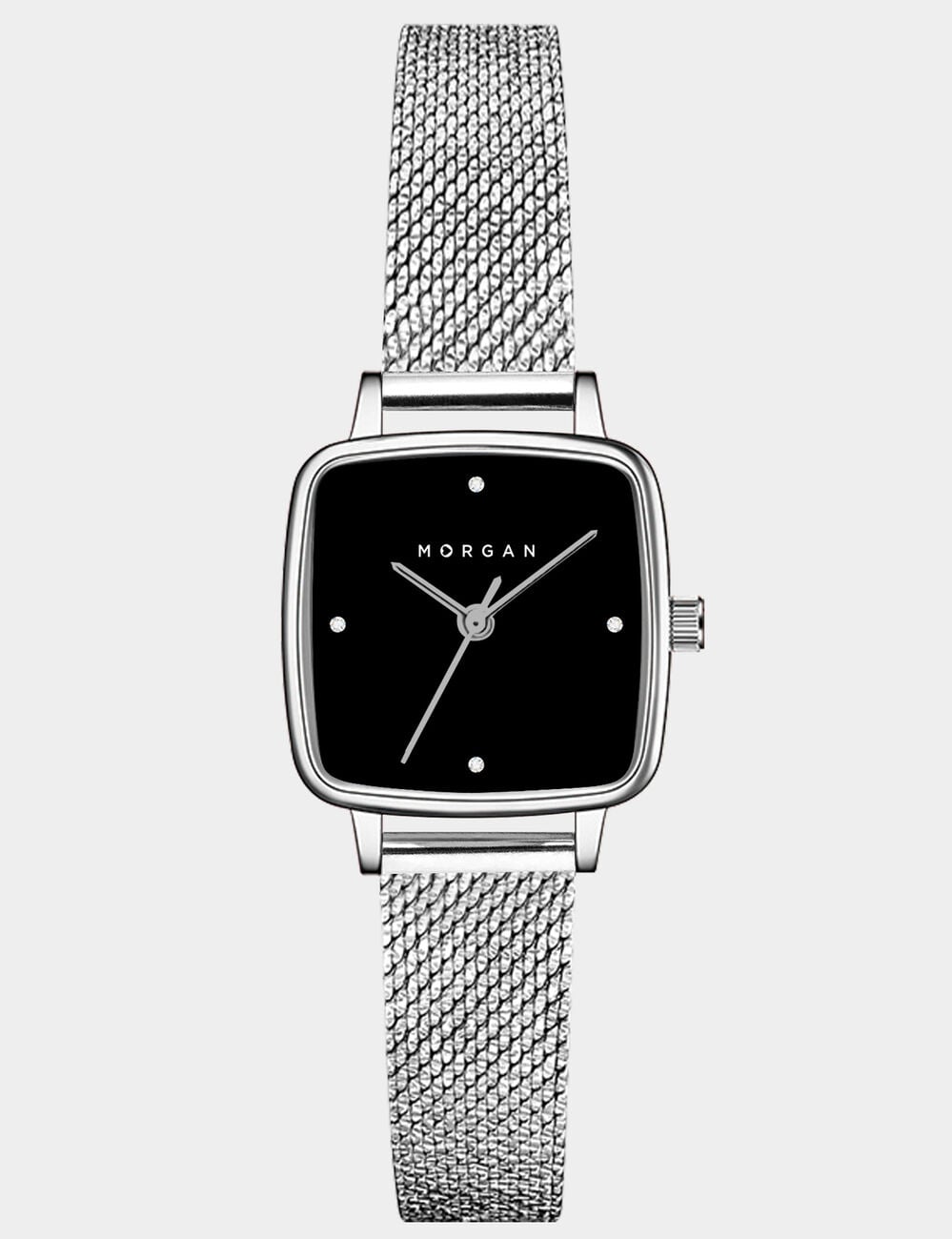 Montre couleur argent femme
