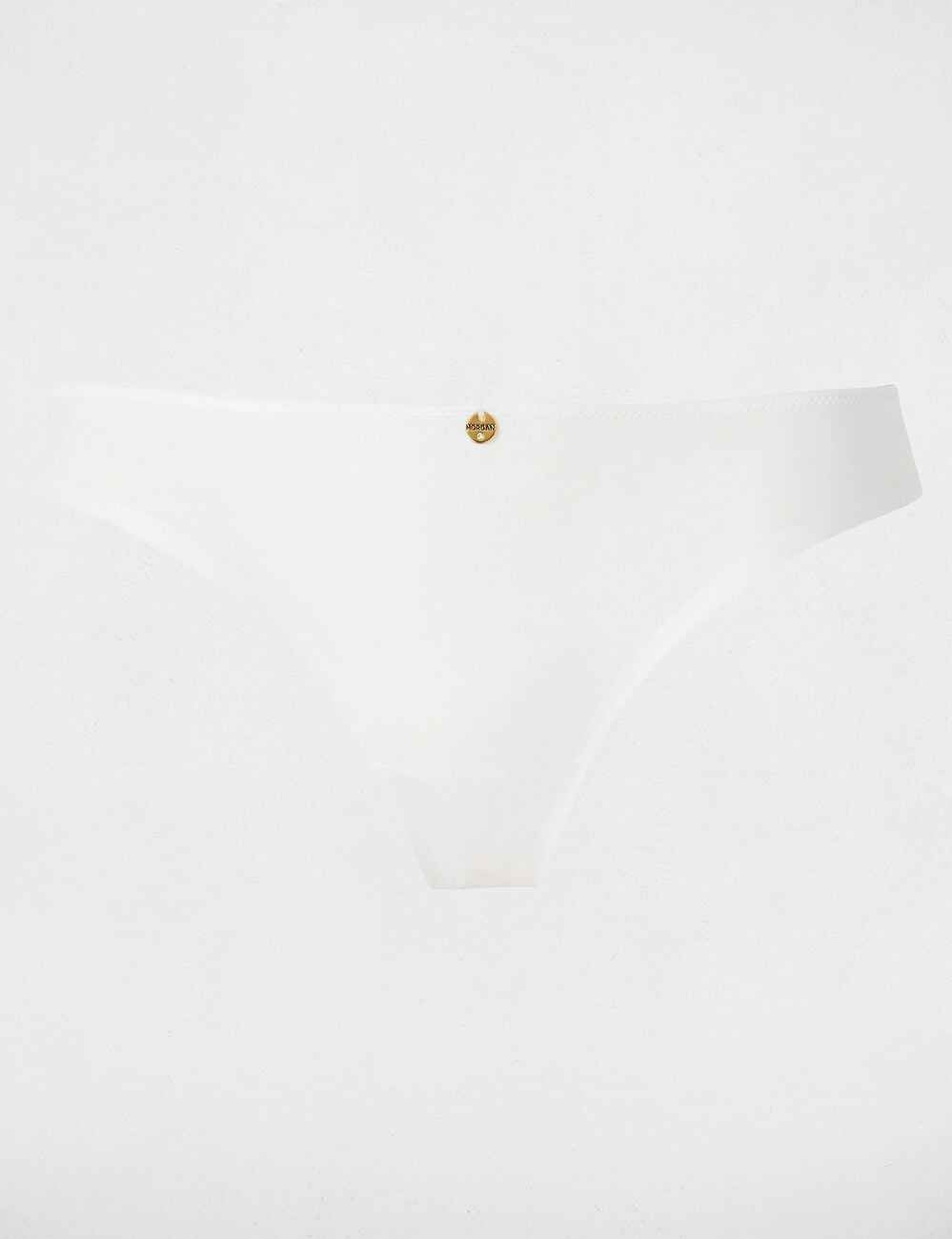 Tanga blanc femme