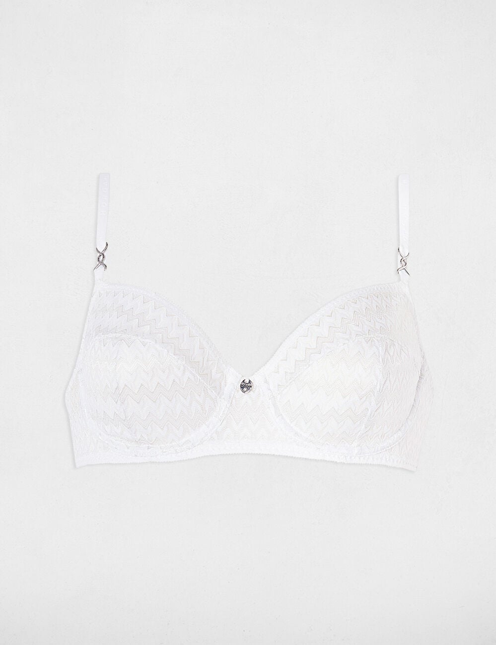 Soutien-gorge dentelle blanc femme