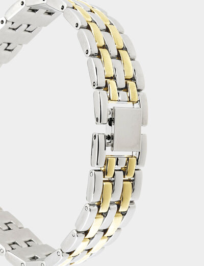 Montre jaune or femme