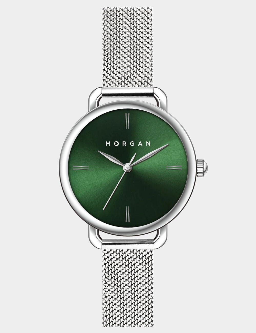 Montre couleur argent femme