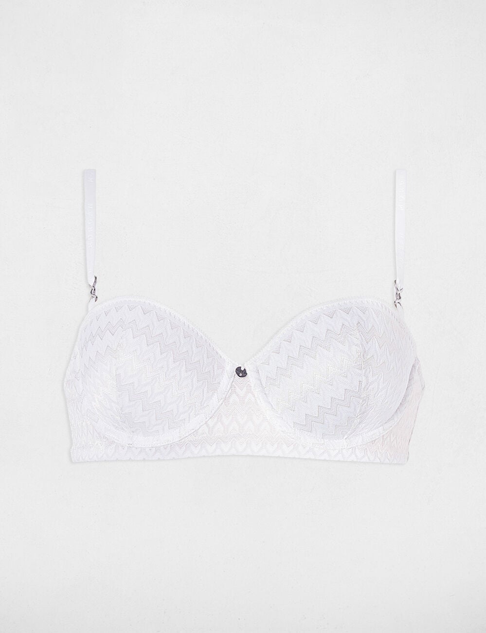 Soutien-gorge dentelle blanc femme