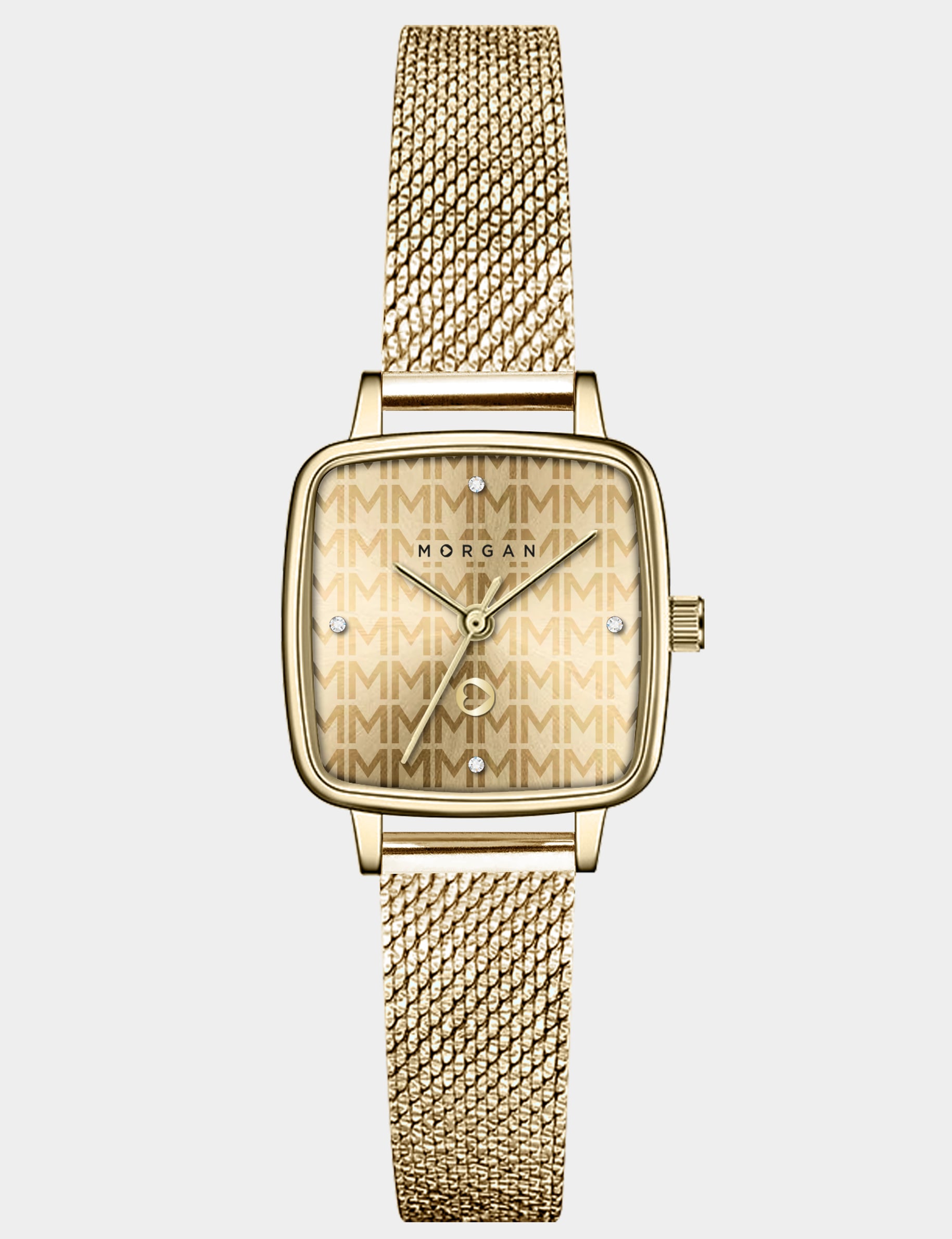 Montre jaune or femme