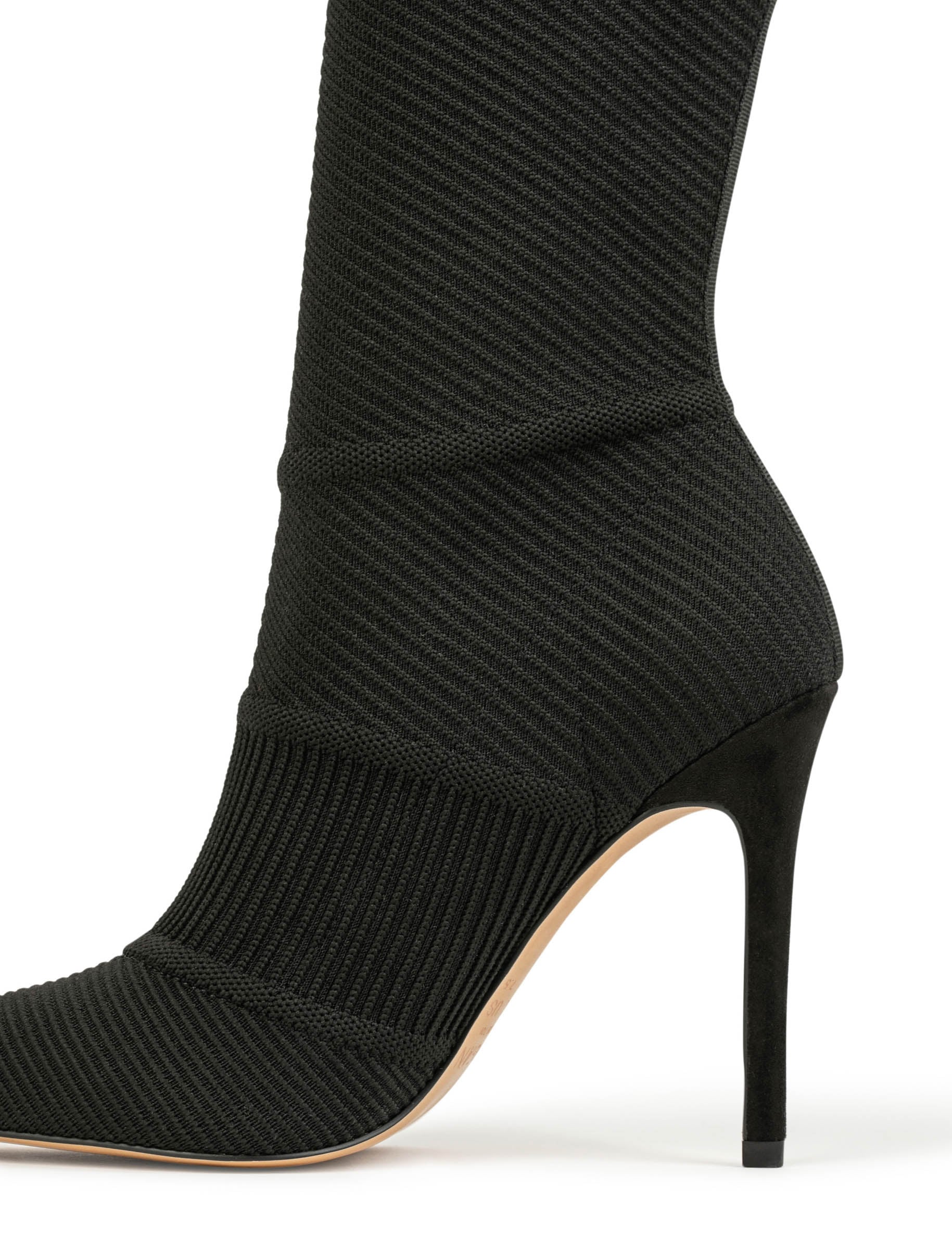 Bottes &agrave; talons aiguilles noir femme