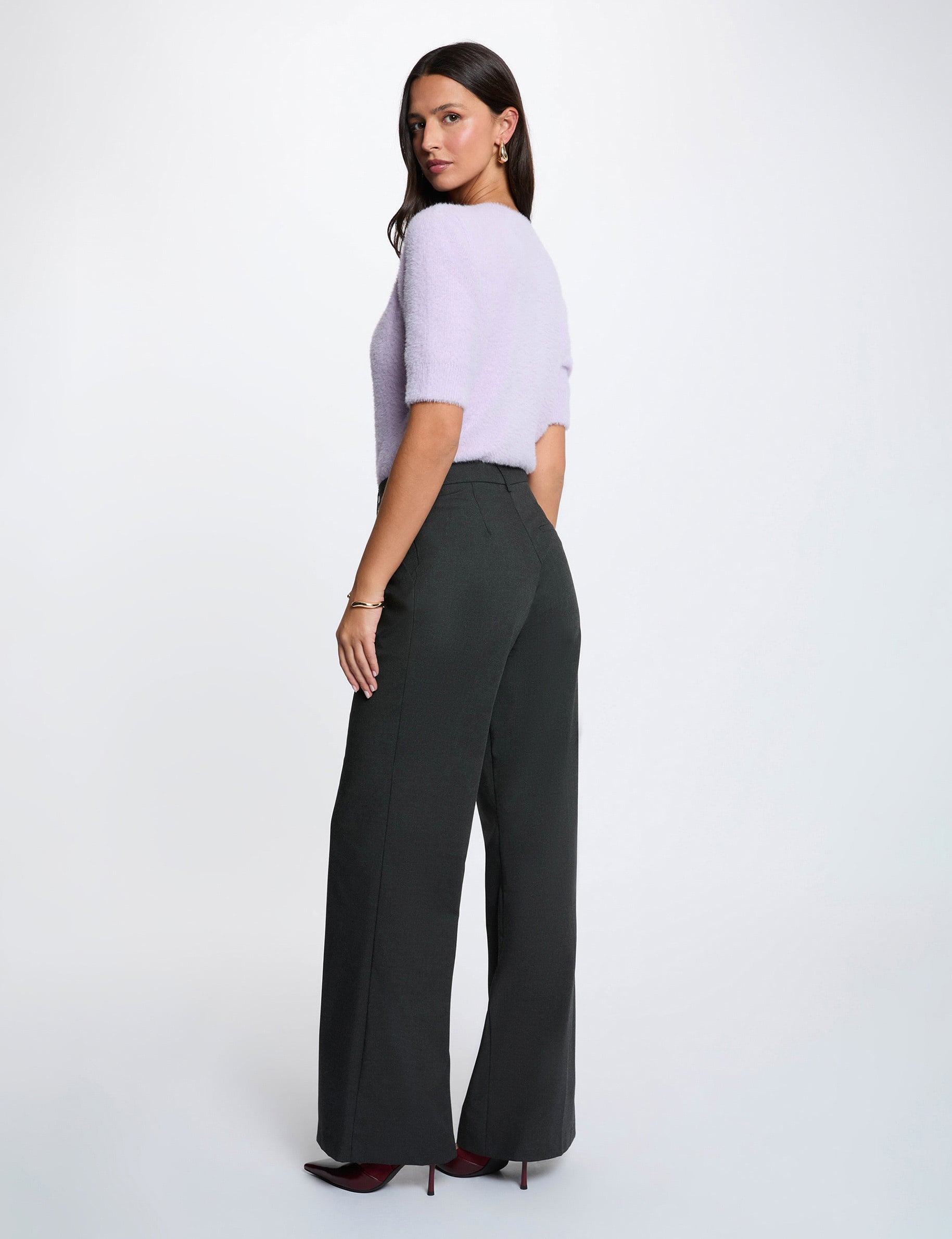 Pull manches courtes parme femme