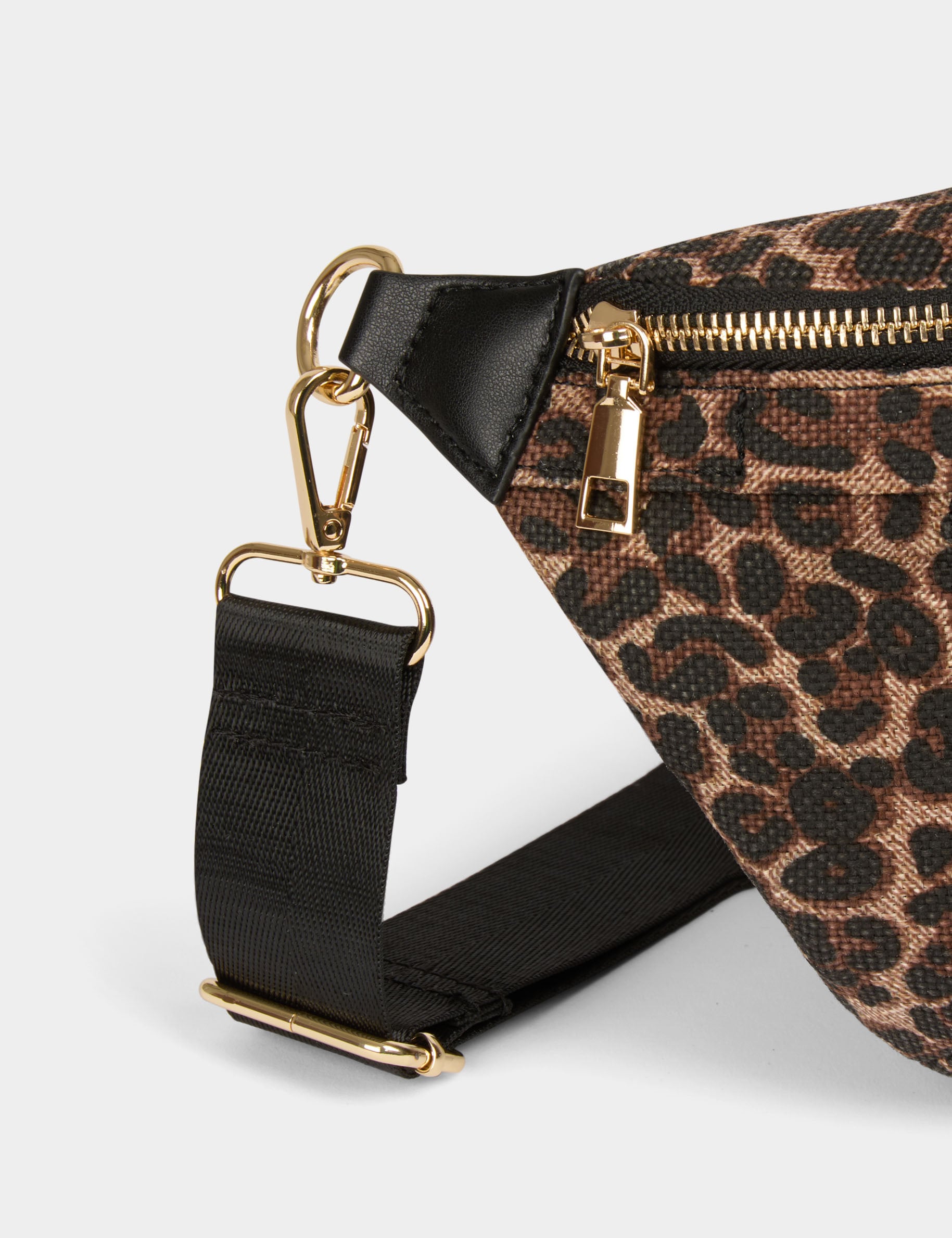 Sac banane imprim&eacute; l&eacute;opard multicolore femme