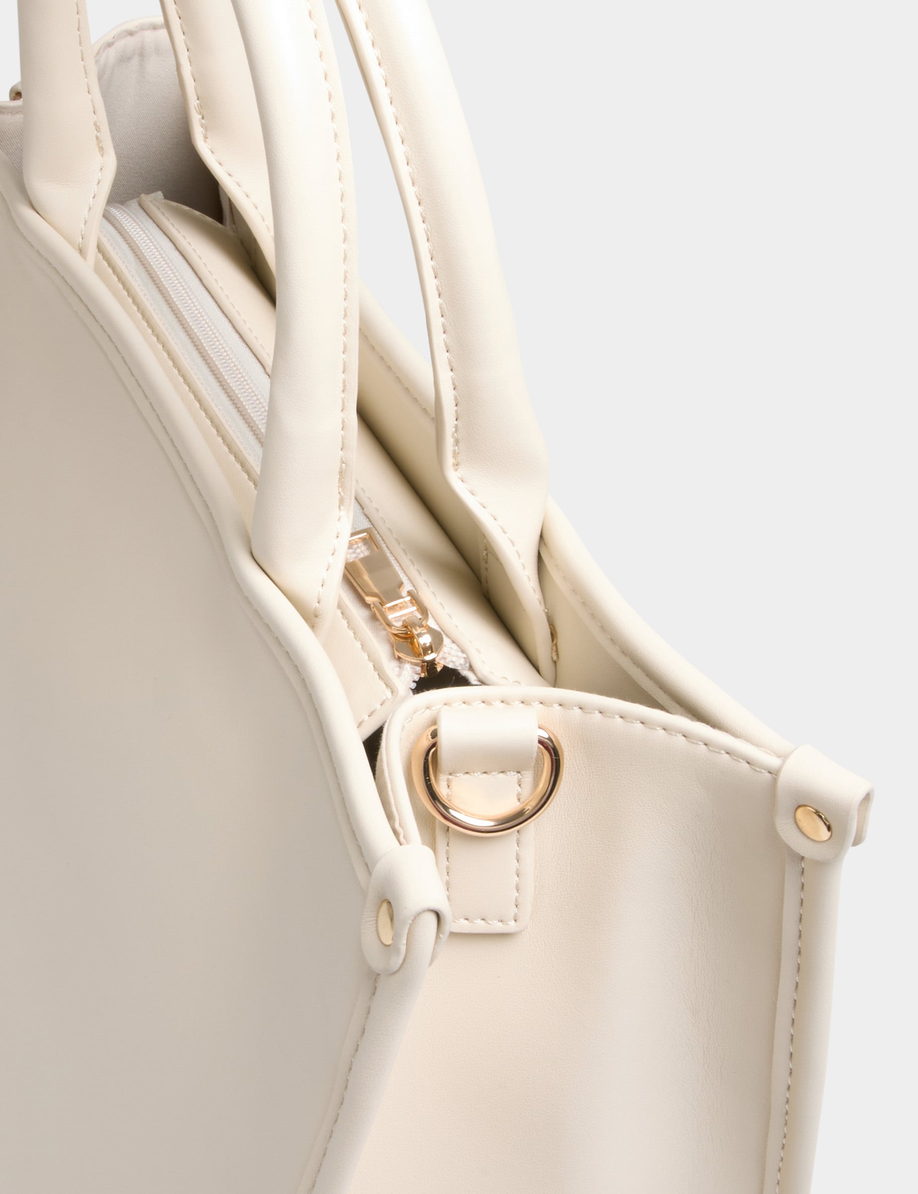 Sac cabas brod&eacute; ivoire femme