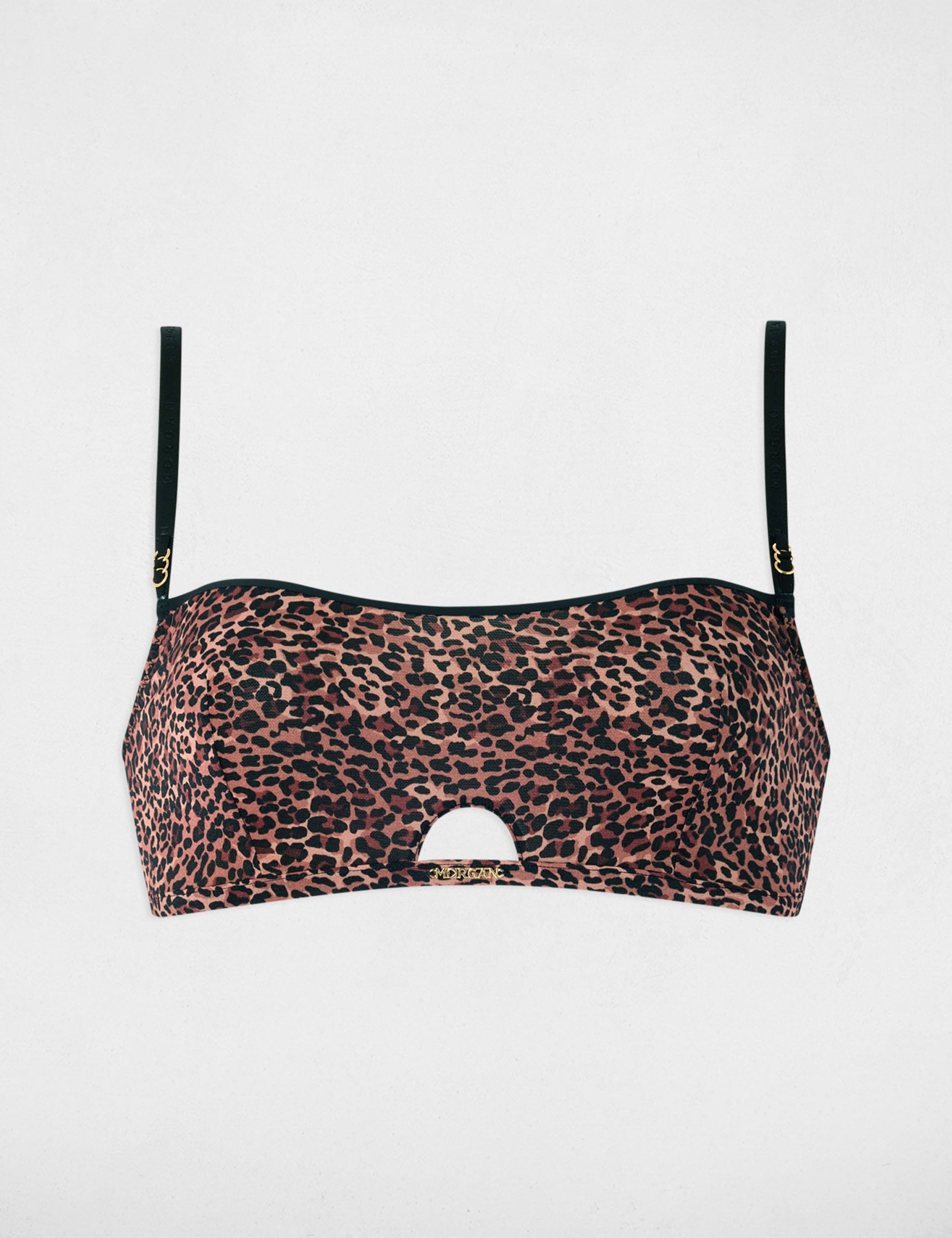 Brassi&egrave;re fines bretelles noir femme
