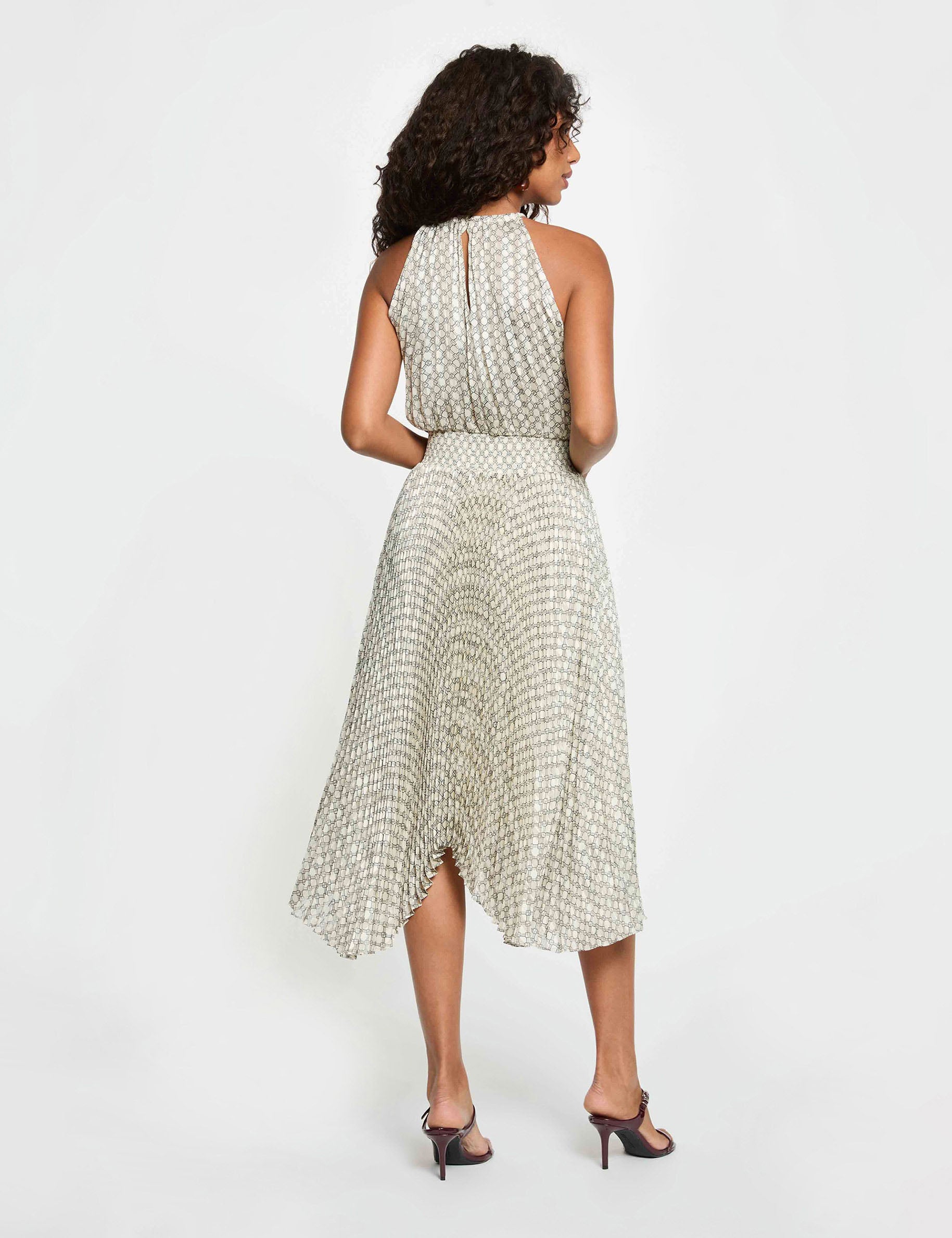 Robe emmanchures am&eacute;ricaines multicolore femme