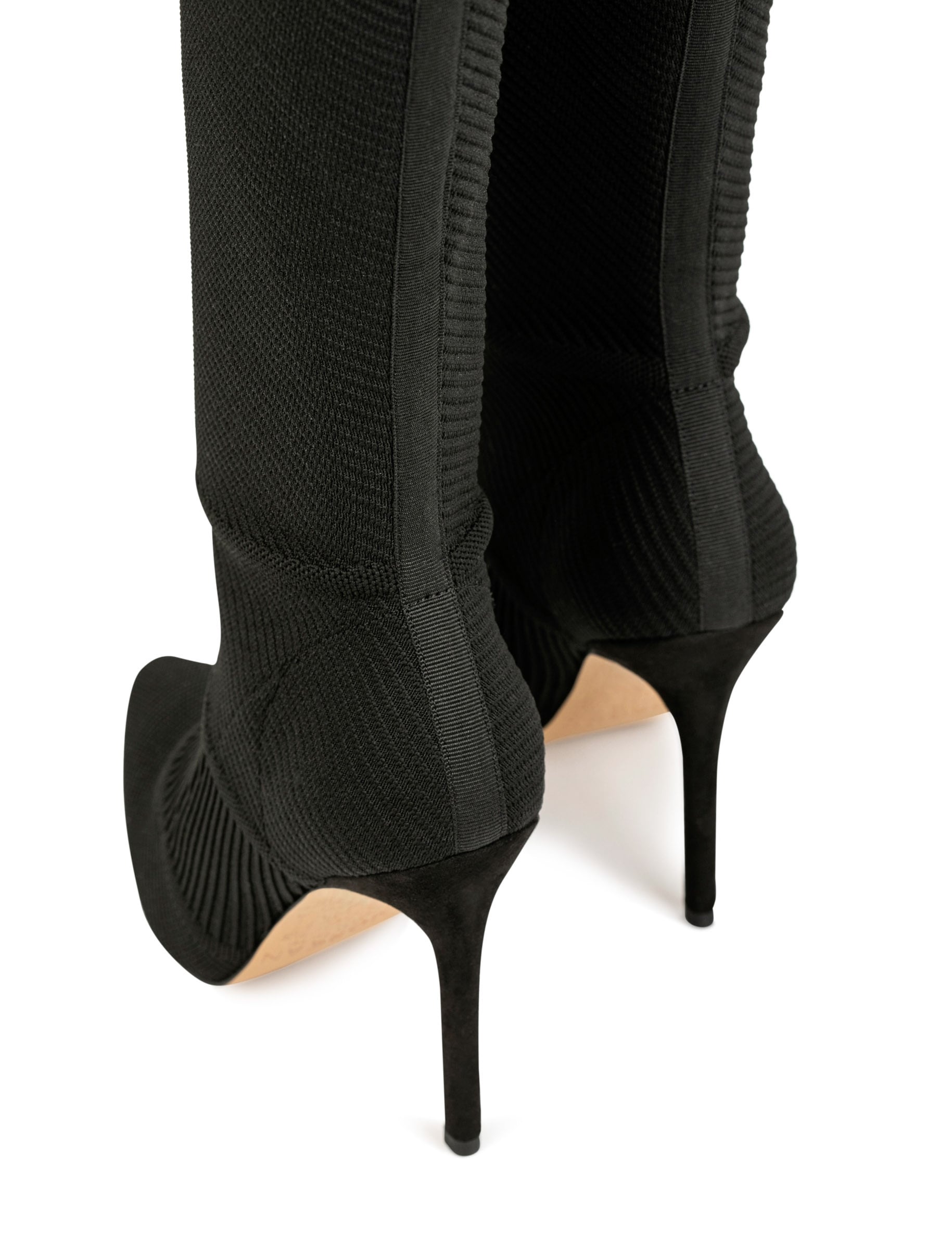 Bottes &agrave; talons aiguilles noir femme