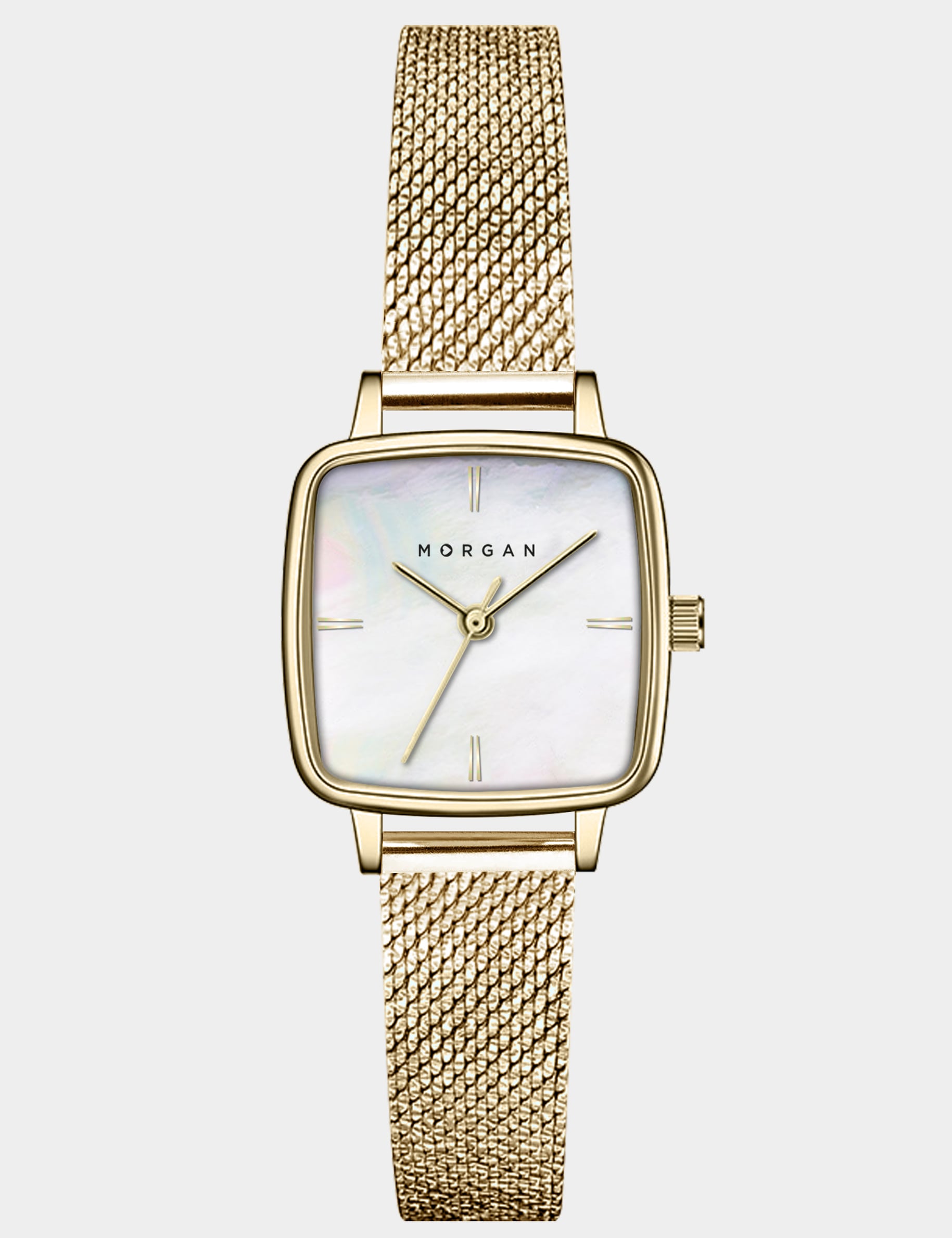 Montre jaune or femme