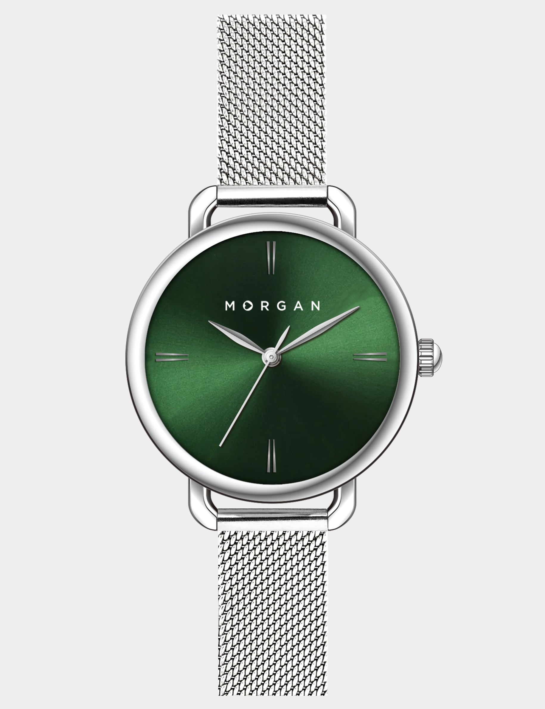 Montre couleur argent femme