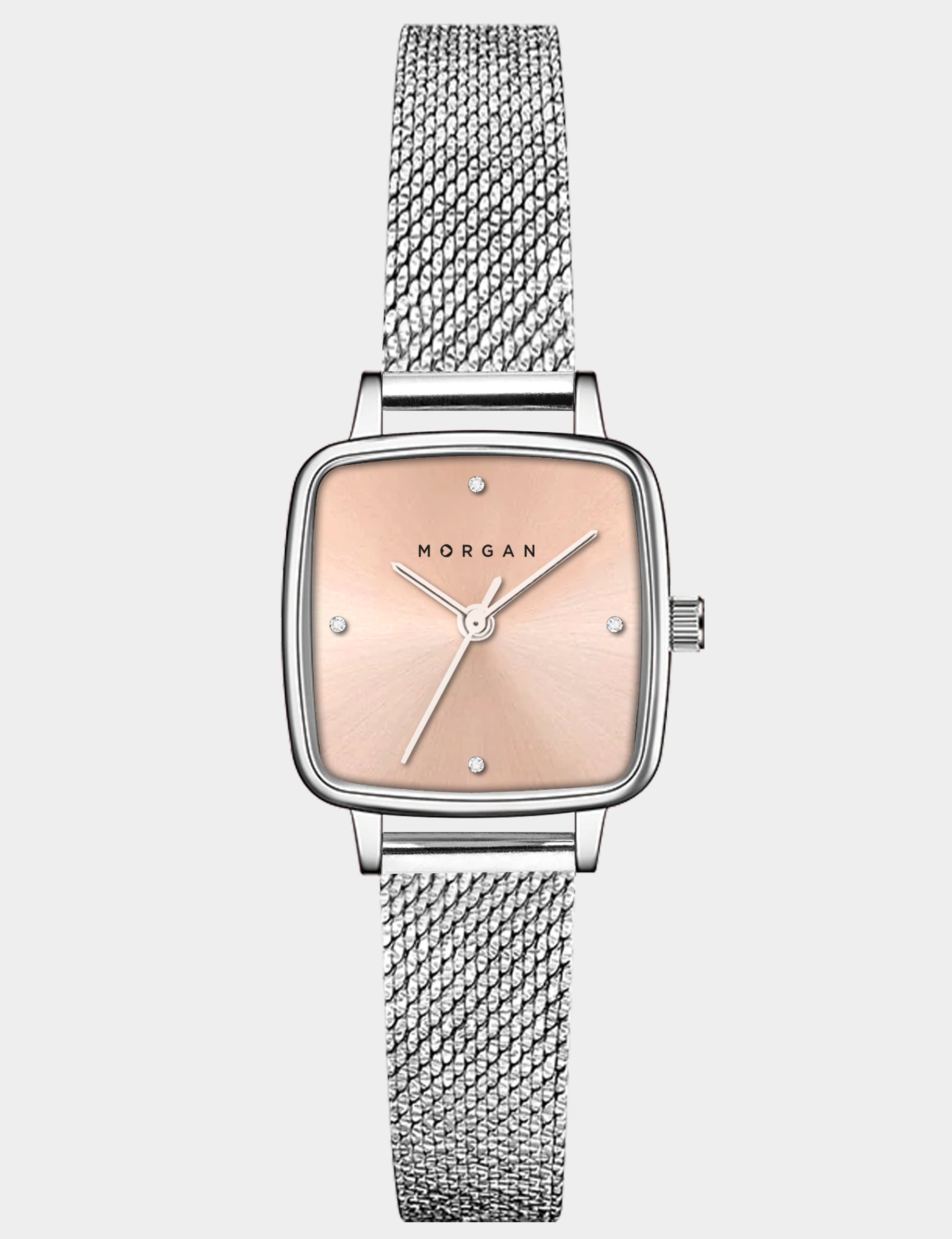 Montre couleur argent femme