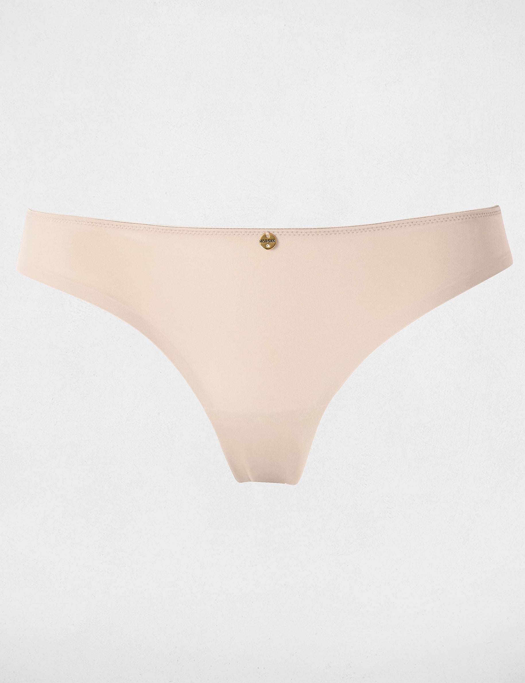 Tanga beige femme