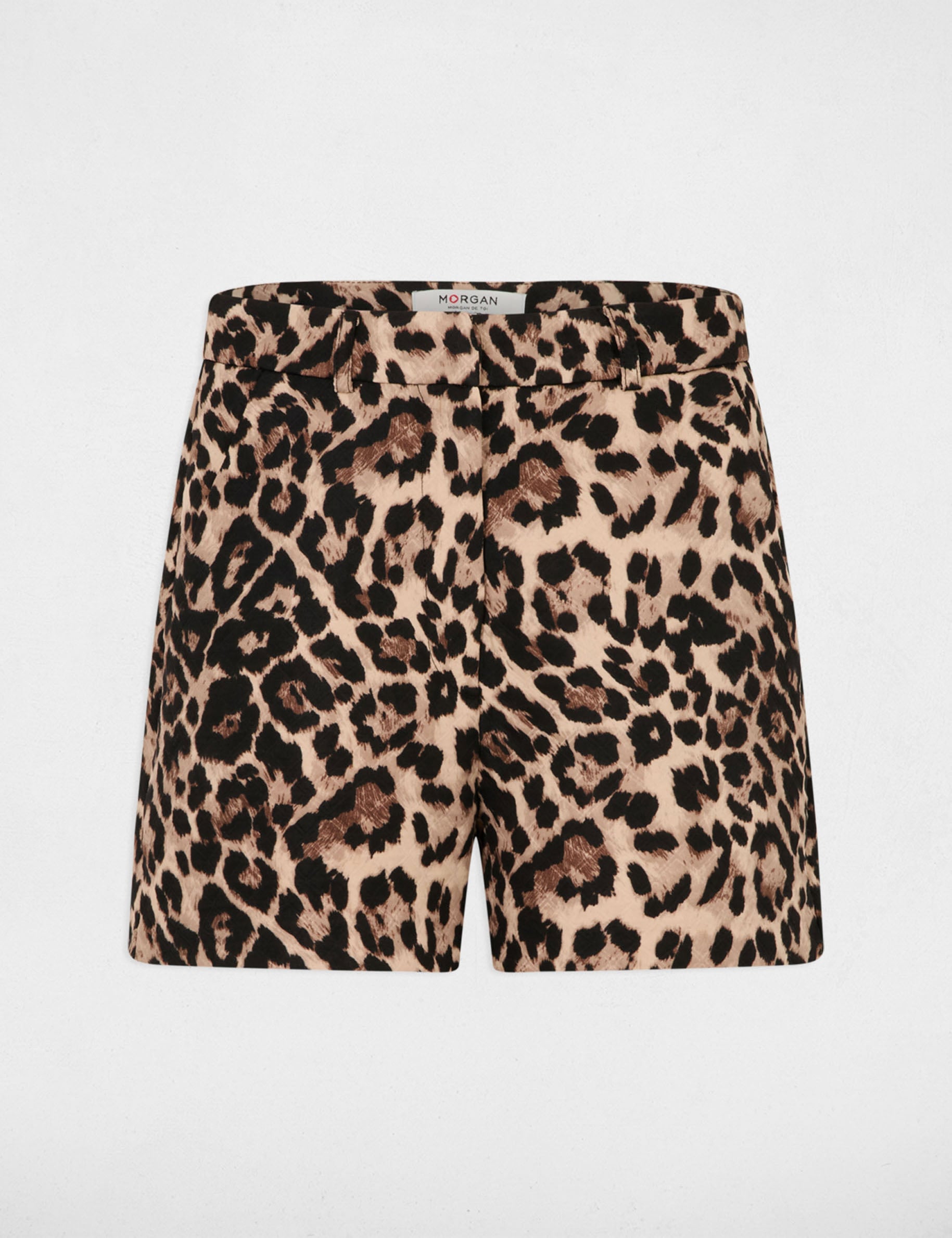 Short large imprim&eacute; multicolore femme