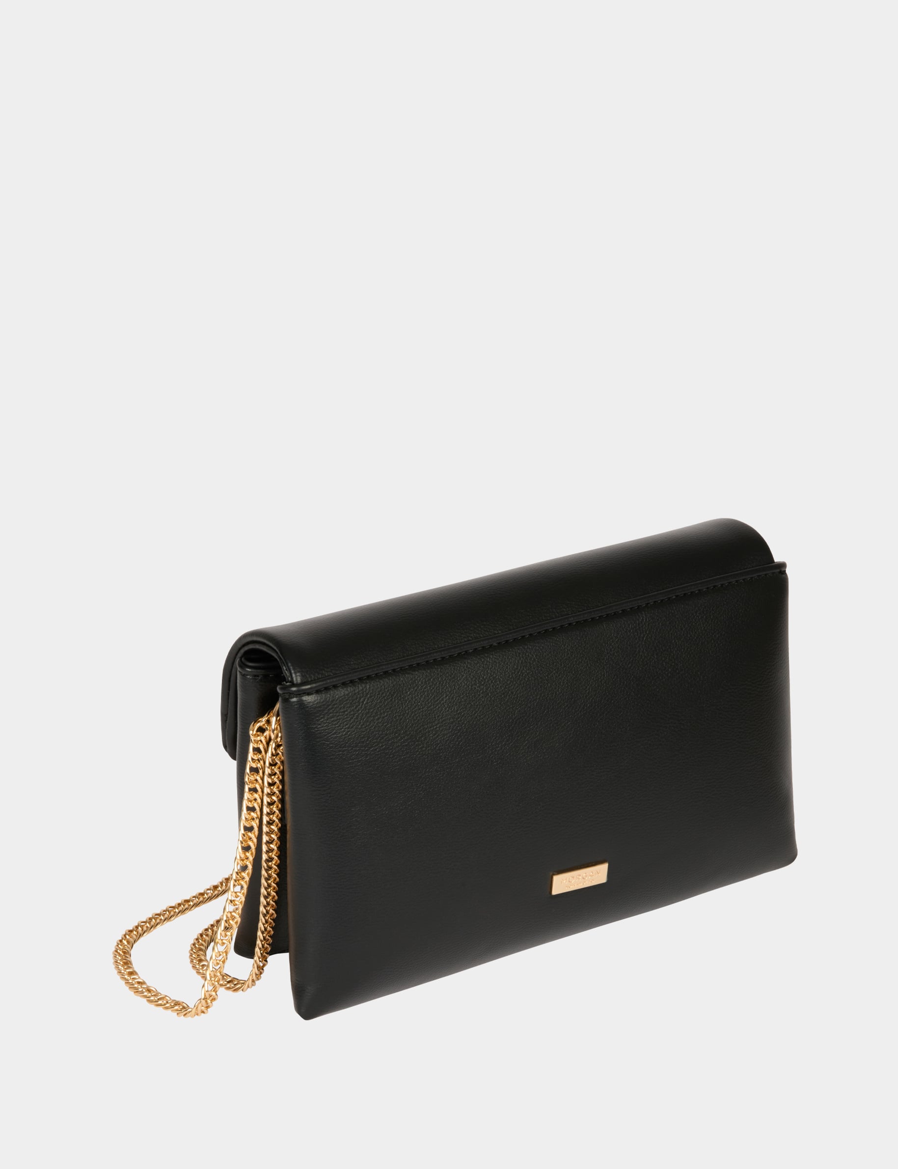Sac bandouli&egrave;re similicuir noir femme