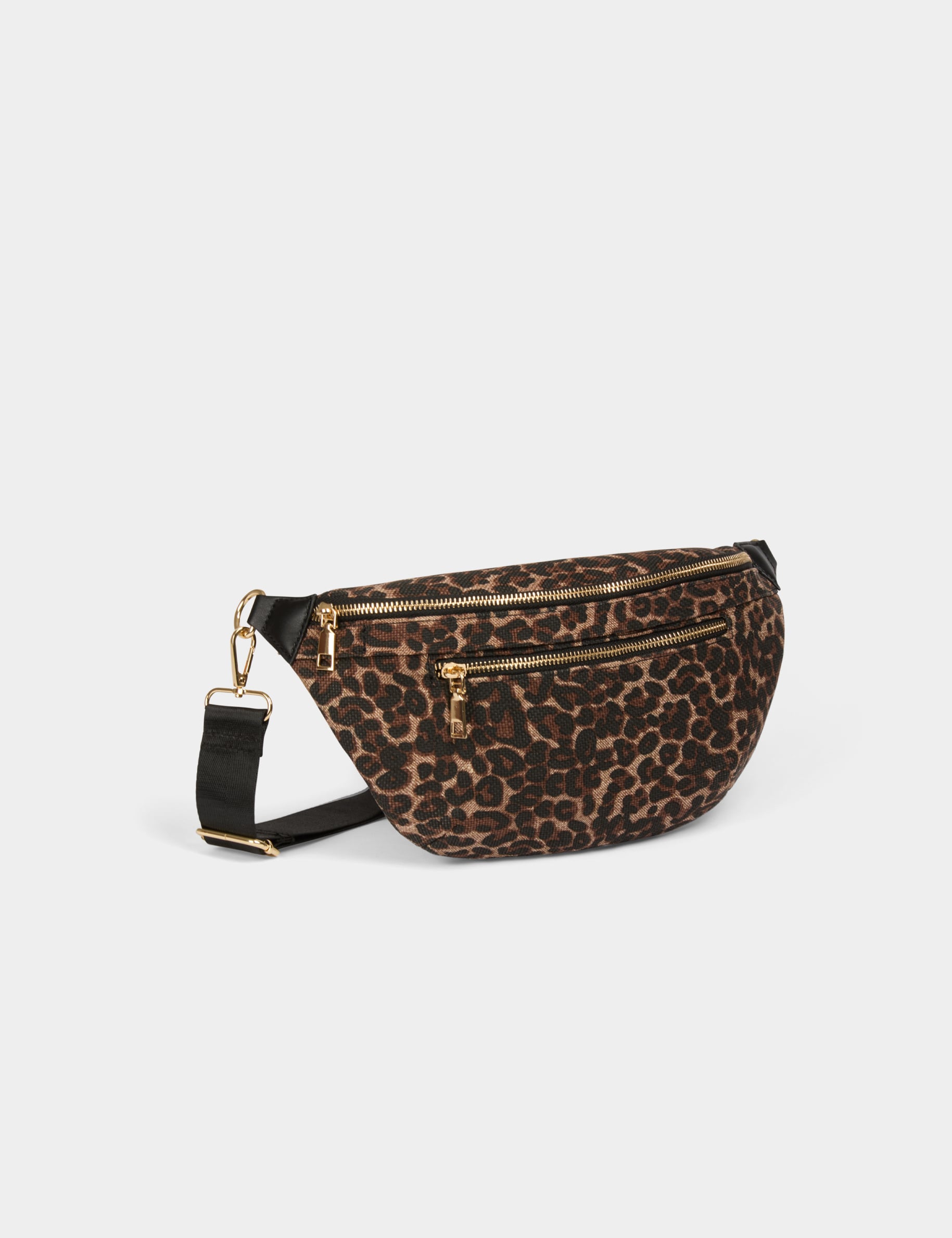 Sac banane imprim&eacute; l&eacute;opard multicolore femme